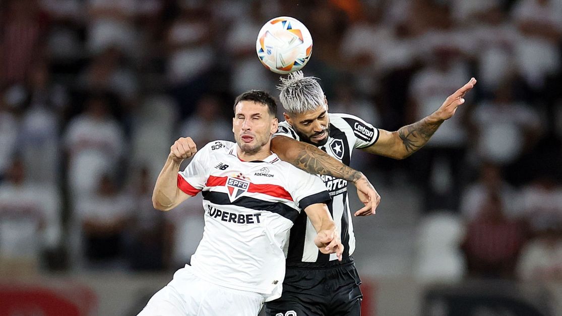 Libertadores: Botafogo empata com São Paulo após perder “festival“ de gols