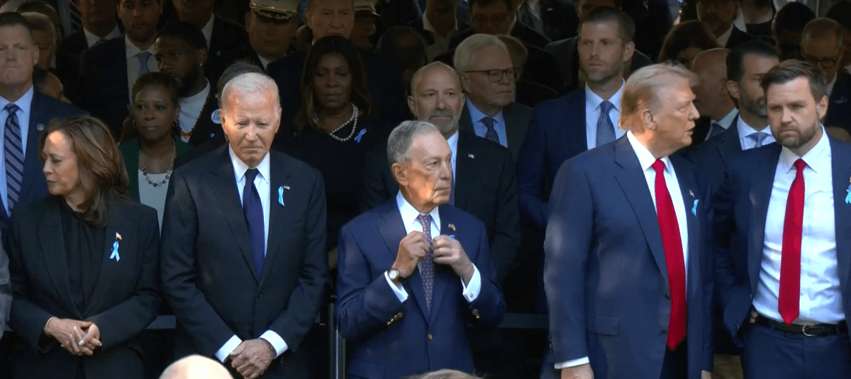 Biden, Kamala e Trump participam de evento no 23º aniversário de ataques do 11/9 Biden, Kamala e Trump participam de evento no 23º aniversário de ataques do 11/9