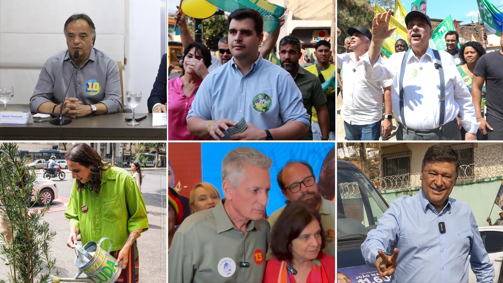 Distribuição de mudas, creches: confira as agendas dos candidatos à Prefeitura de BH nesta quarta (18) Distribuição de mudas, creches: confira as agendas dos candidatos à Prefeitura de BH nesta quarta (18)