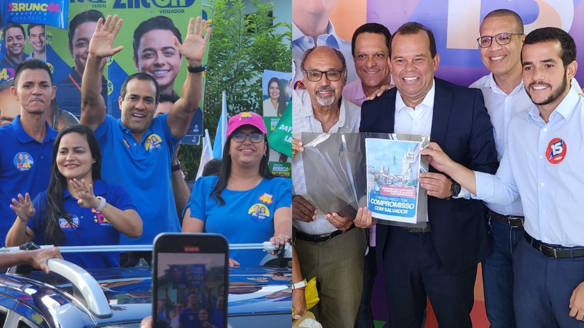 Acompanhe as agendas dos candidatos à Prefeitura de Salvador nesta quinta (19) Acompanhe as agendas dos candidatos à Prefeitura de Salvador nesta quinta (19)