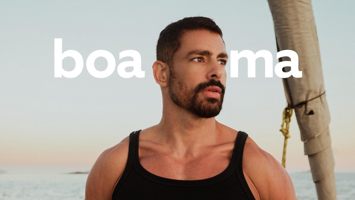 a primeira capa masculina de Boa Forma a primeira capa masculina de Boa Forma