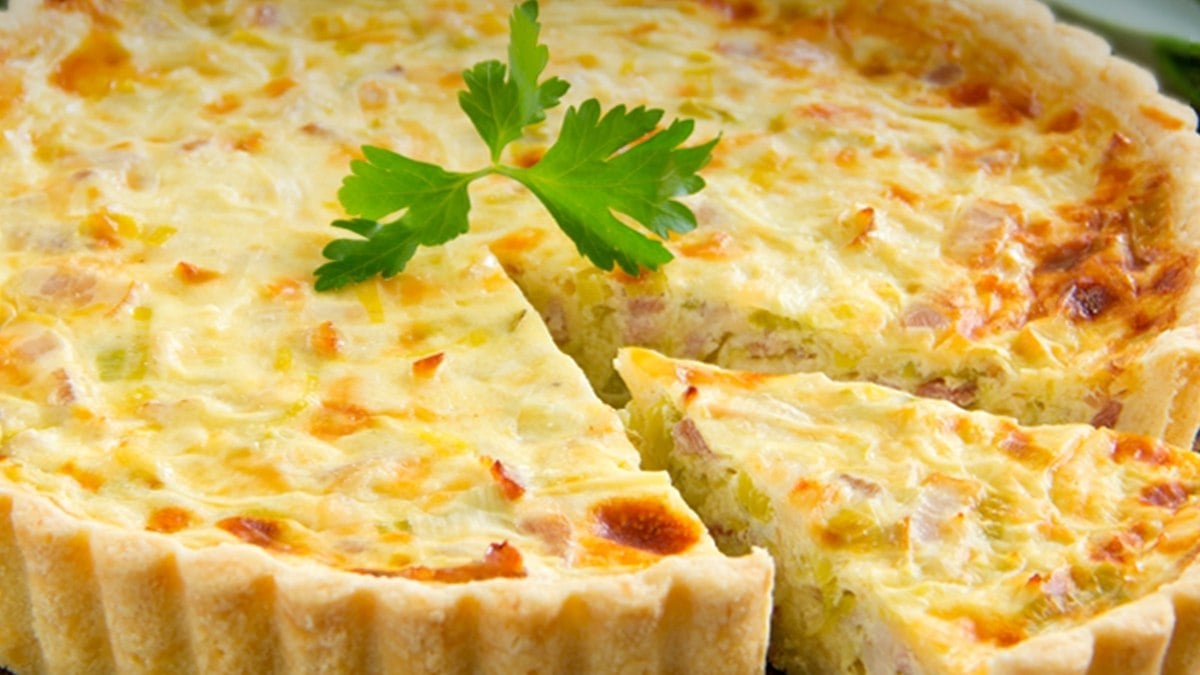 Receita viral de quiche usa ingrediente surpreendente no lugar da massa Receita viral de quiche usa ingrediente surpreendente no lugar da massa