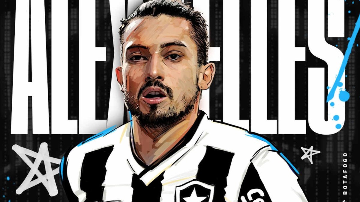 Alex Telles é anunciado pelo Botafogo Alex Telles é anunciado pelo Botafogo