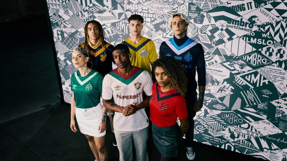 Em homenagem ao seu centenário, Umbro lança terceiro uniforme dos clube Em homenagem ao seu centenário, Umbro lança terceiro uniforme dos clube