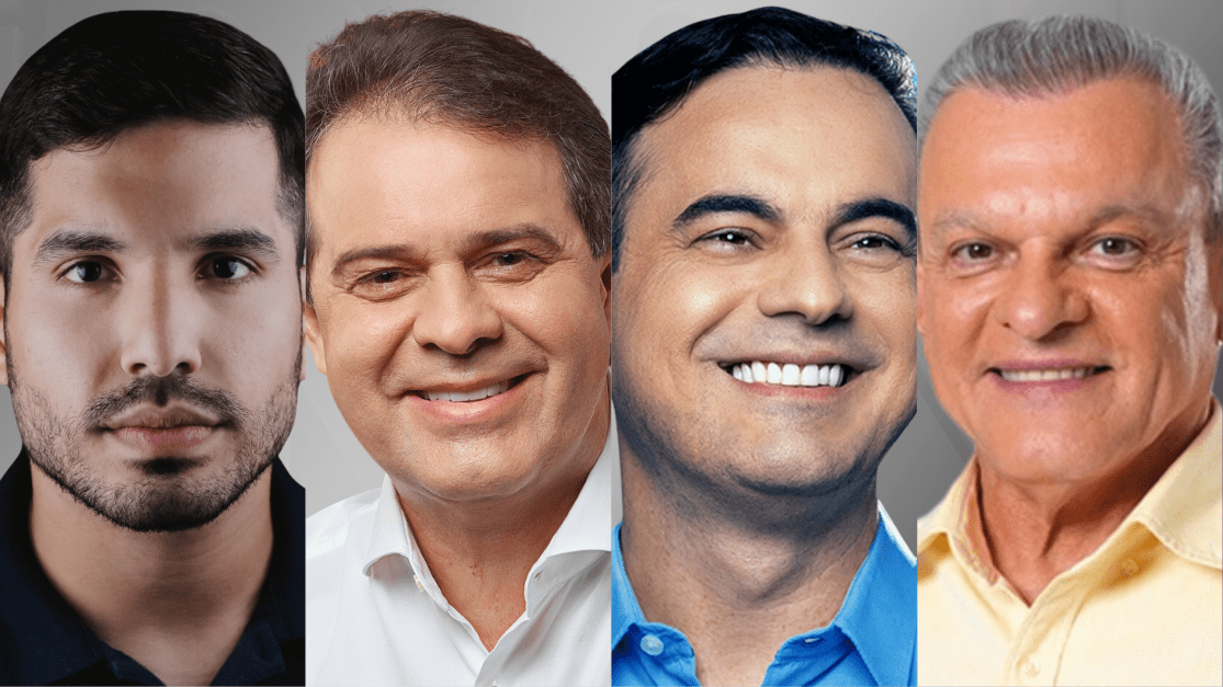 Eleição em Fortaleza: Fernandes tem 25%; Leitão, 23%; Wagner e Sarto, 18% cada, diz Quaest Eleição em Fortaleza: Fernandes tem 25%; Leitão, 23%; Wagner e Sarto, 18% cada, diz Quaest