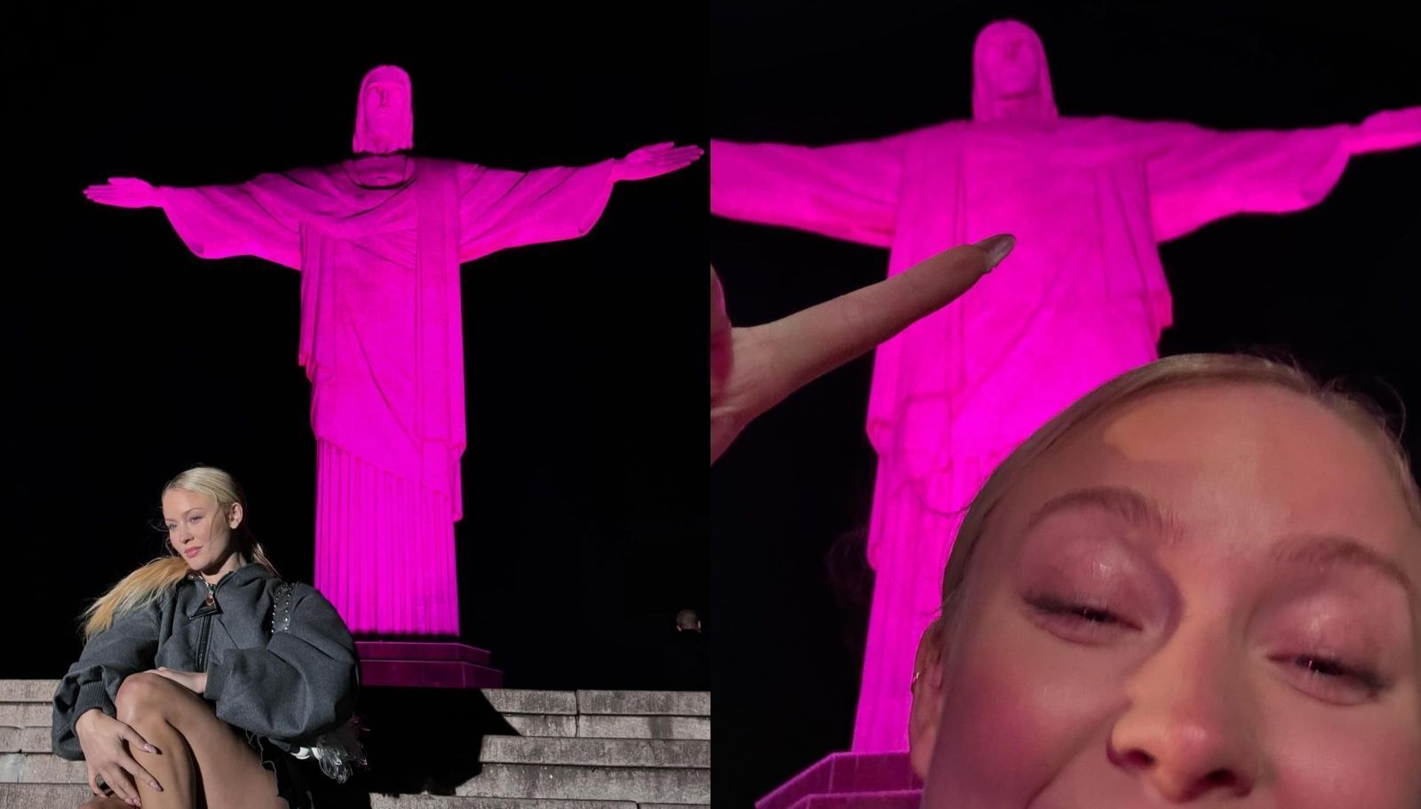 Zara Larsson se emociona ao se despedir do Brasil: “Não quero ir embora“ Zara Larsson se emociona ao se despedir do Brasil: “Não quero ir embora“