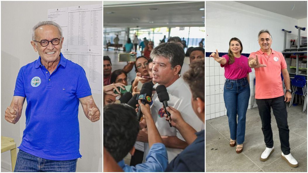 Candidatos à Prefeitura de João Pessoa votam neste domingo (6) Candidatos à Prefeitura de João Pessoa votam neste domingo (6)