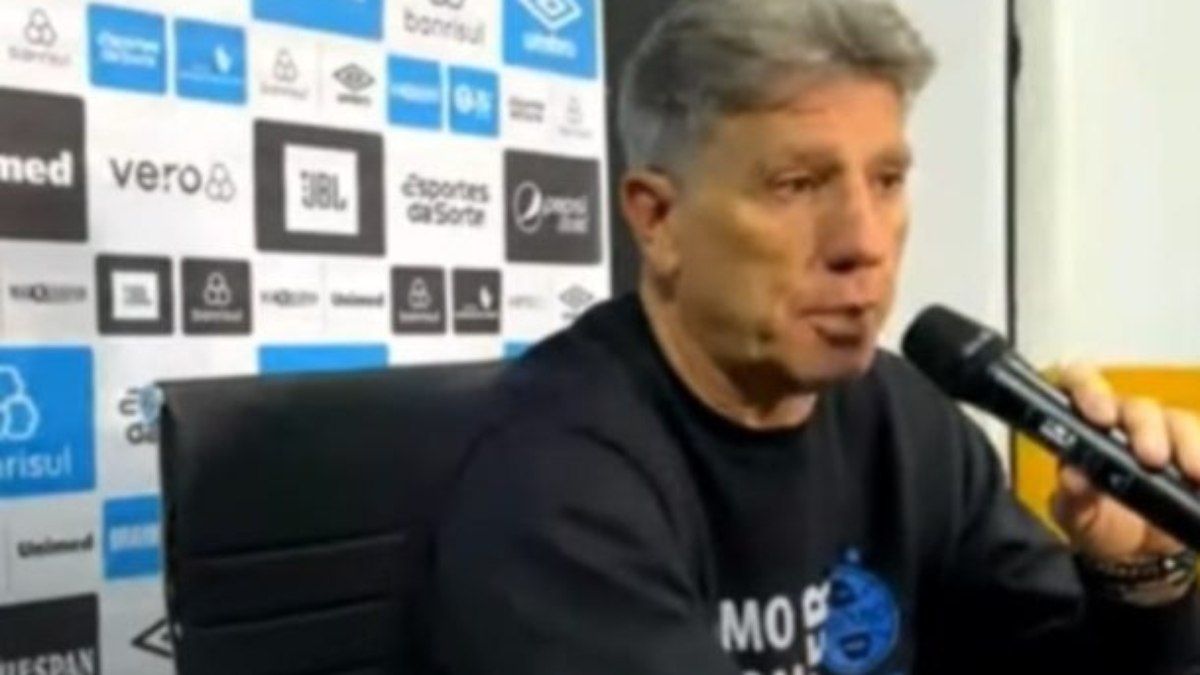 Renato provoca o Internacional após derrota do Grêmio Renato provoca o Internacional após derrota do Grêmio