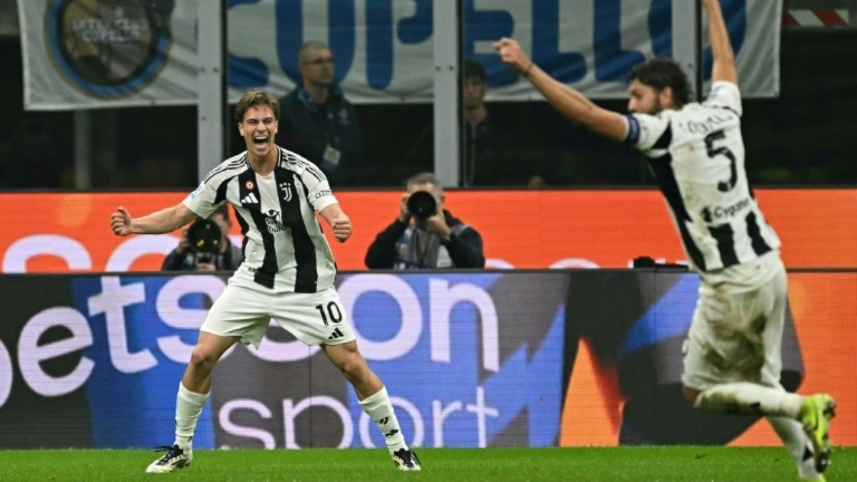Juventus empata com Inter de Milão graças a 2 gols de Yildiz no fim Juventus empata com Inter de Milão graças a 2 gols de Yildiz no fim