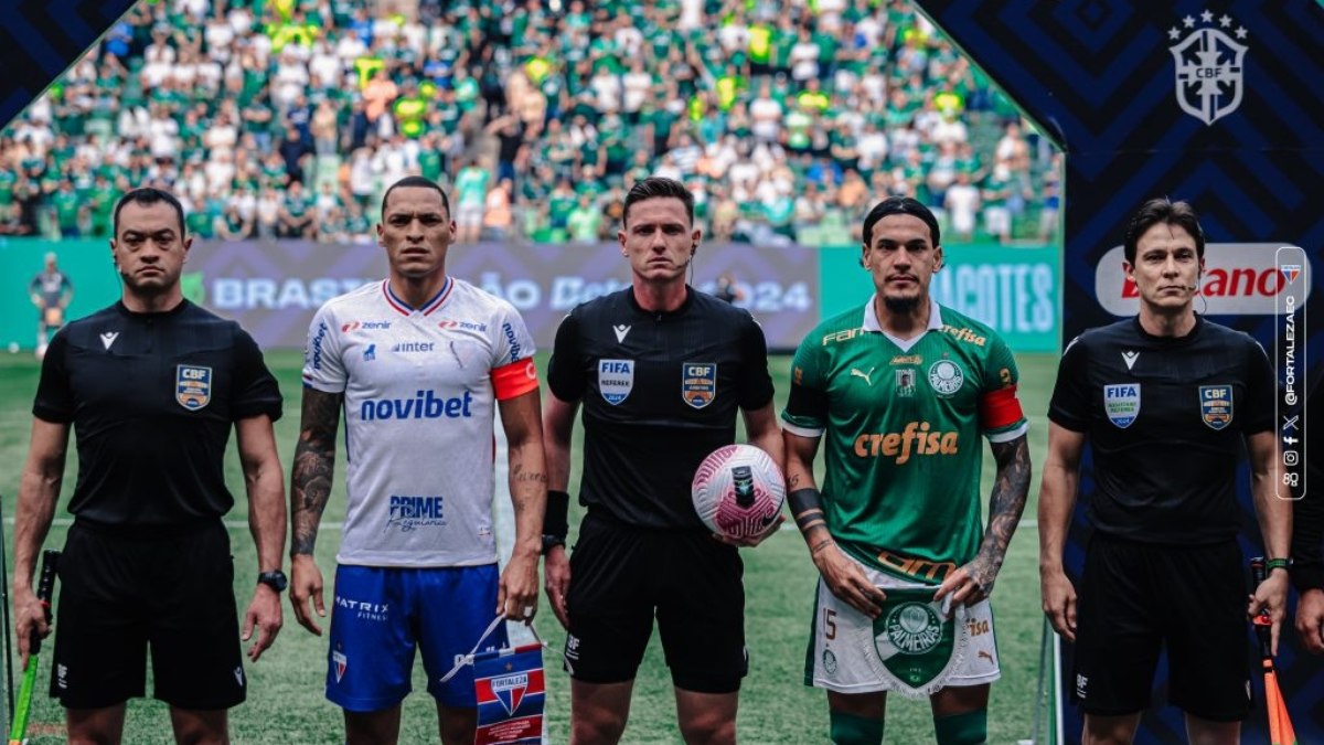CBF divulga áudio de análise do VAR na partida entre Palmeiras e Fortaleza CBF divulga áudio de análise do VAR na partida entre Palmeiras e Fortaleza
