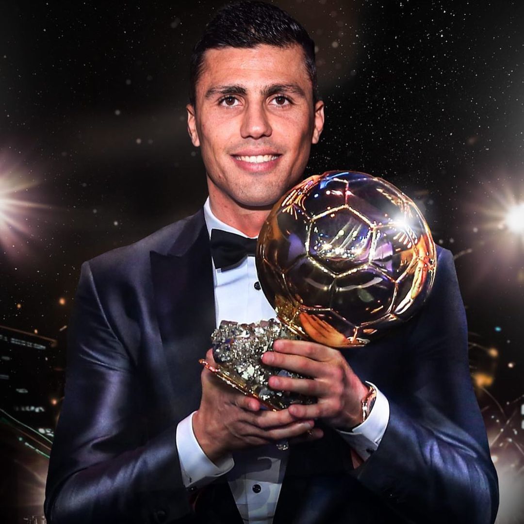 Rodri ganha Bola de Ouro e Vini Jr fica em 2º lugar Rodri ganha Bola de Ouro e Vini Jr fica em 2º lugar