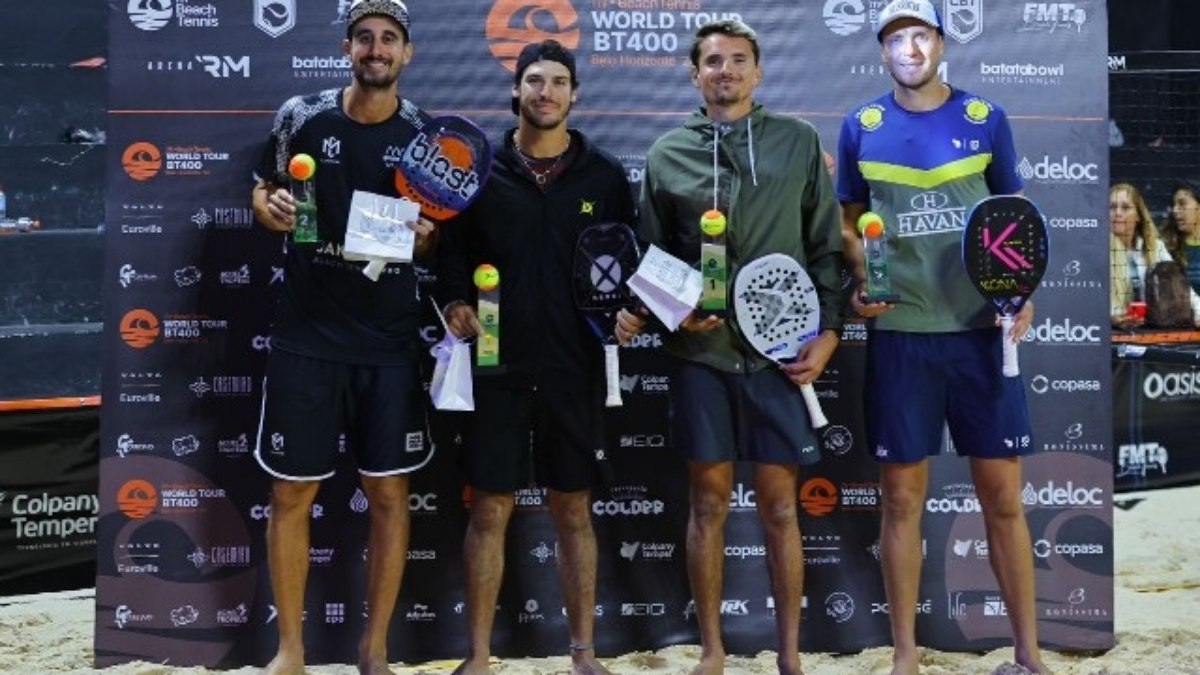 Líderes do ranking, Baran e Cappelletti são vice-campeões em Belo Horizonte Líderes do ranking, Baran e Cappelletti são vice-campeões em Belo Horizonte