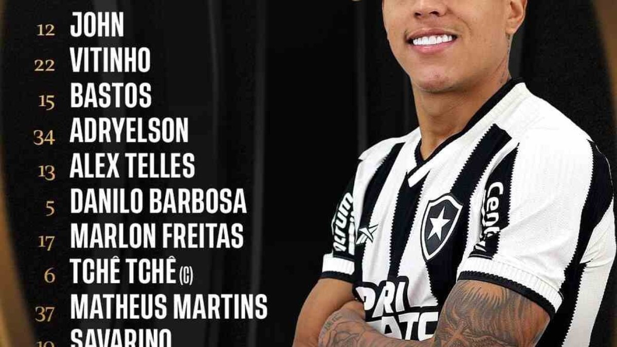 Com time misto, Botafogo está escalado para enfrentar o Peñarol Com time misto, Botafogo está escalado para enfrentar o Peñarol