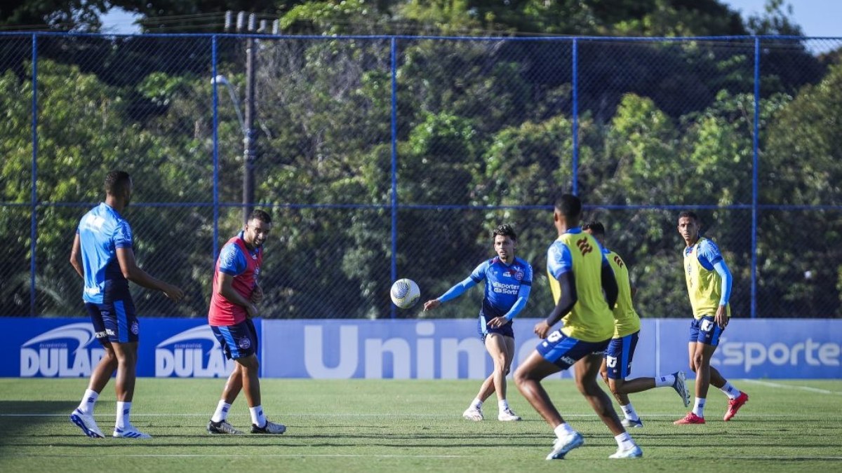 Sem jogar há quase dois meses, Biel poderá participar da próxima partida do Bahia Sem jogar há quase dois meses, Biel poderá participar da próxima partida do Bahia
