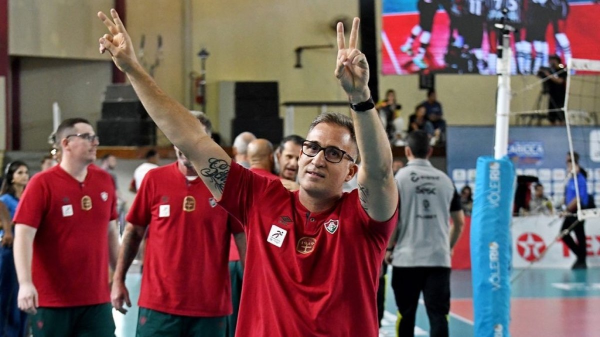 após quebrar jejum no Carioca, técnico do Fluminense mostra otimismo para a Superliga após quebrar jejum no Carioca, técnico do Fluminense mostra otimismo para a Superliga