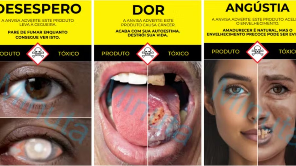 Caixas de cigarro podem ter novas imagens e mensagens de advertência, discute Anvisa; veja Caixas de cigarro podem ter novas imagens e mensagens de advertência, discute Anvisa; veja