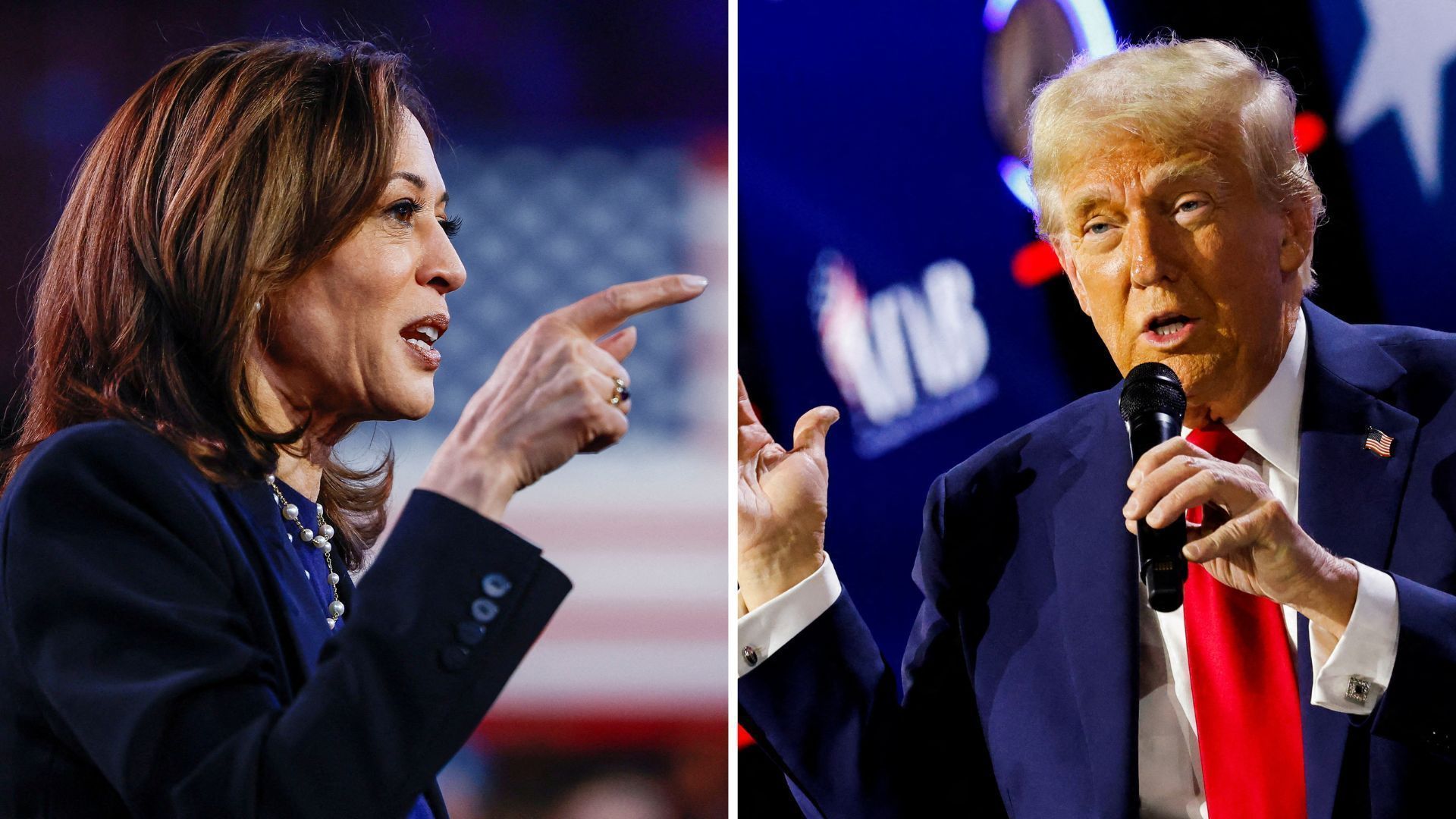 Eleição dos EUA: Trump aborda religião e Kamala fala sobre empregos em estados decisivos Eleição dos EUA: Trump aborda religião e Kamala fala sobre empregos em estados decisivos