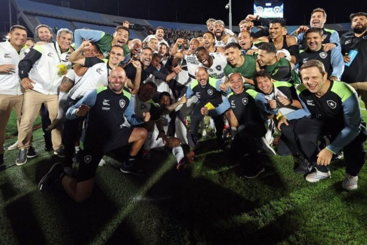 Botafogo conquista vaga inédita na final da Libertadores Botafogo conquista vaga inédita na final da Libertadores