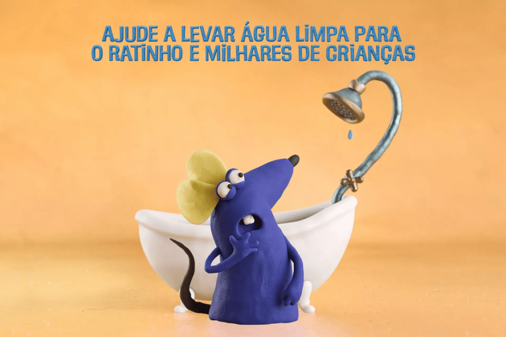 Acesso de crianças à água e esgoto tratados motiva ação da UNICEF com Ratinho, do Castelo Rá-Tim-Bum Acesso de crianças à água e esgoto tratados motiva ação da UNICEF com Ratinho, do Castelo Rá-Tim-Bum