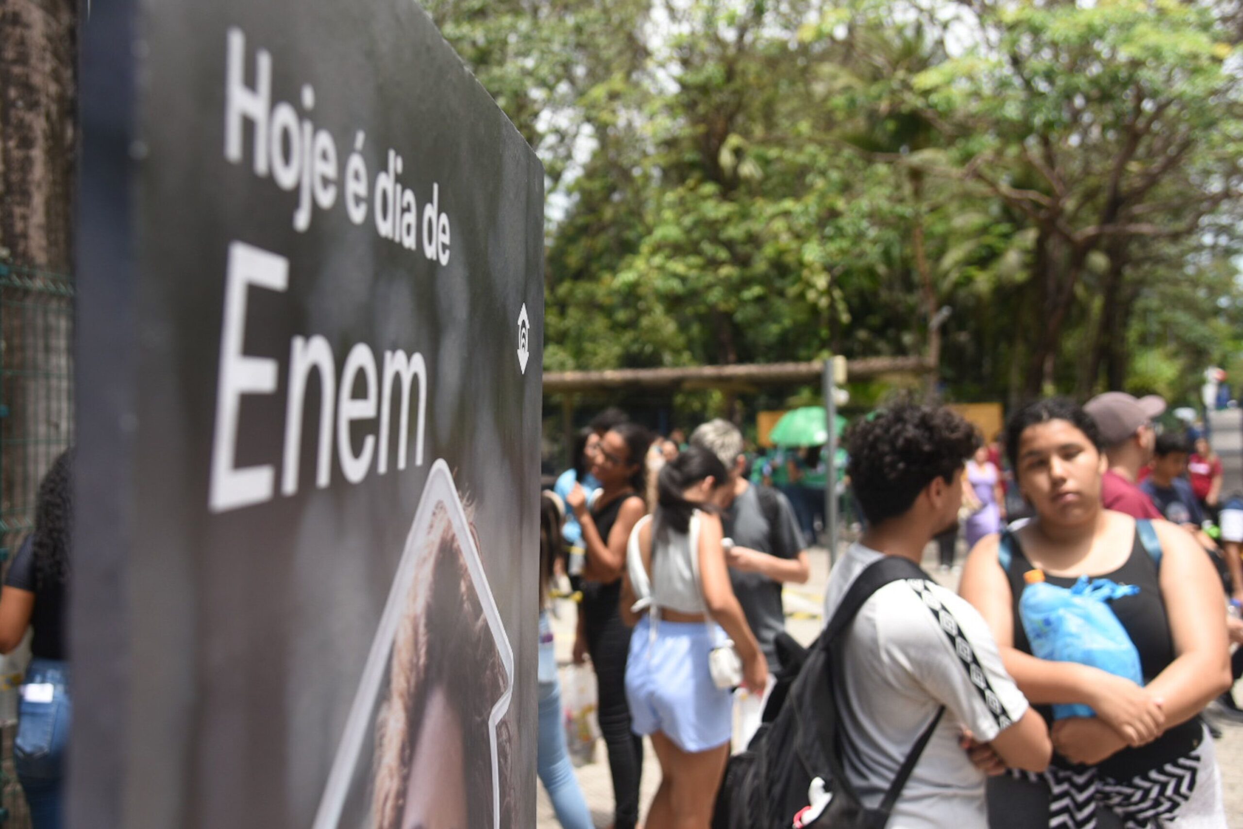 Enem 2024: abstenção no primeiro dia é de 26,6% Enem 2024: abstenção no primeiro dia é de 26,6%