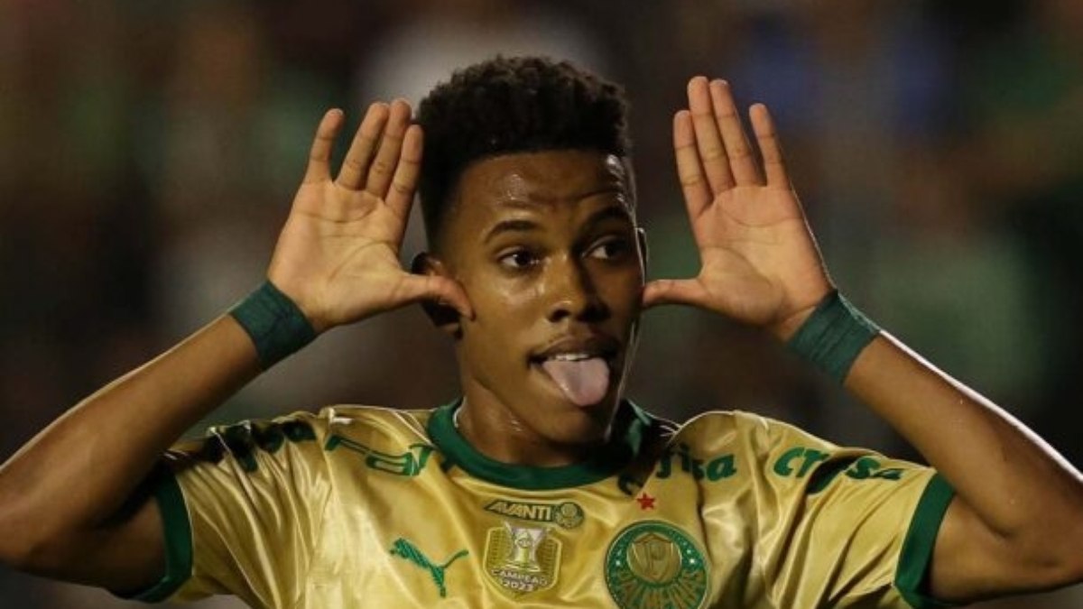 Números mostram Palmeiras dependente de Estêvão em disputa pelo título Números mostram Palmeiras dependente de Estêvão em disputa pelo título