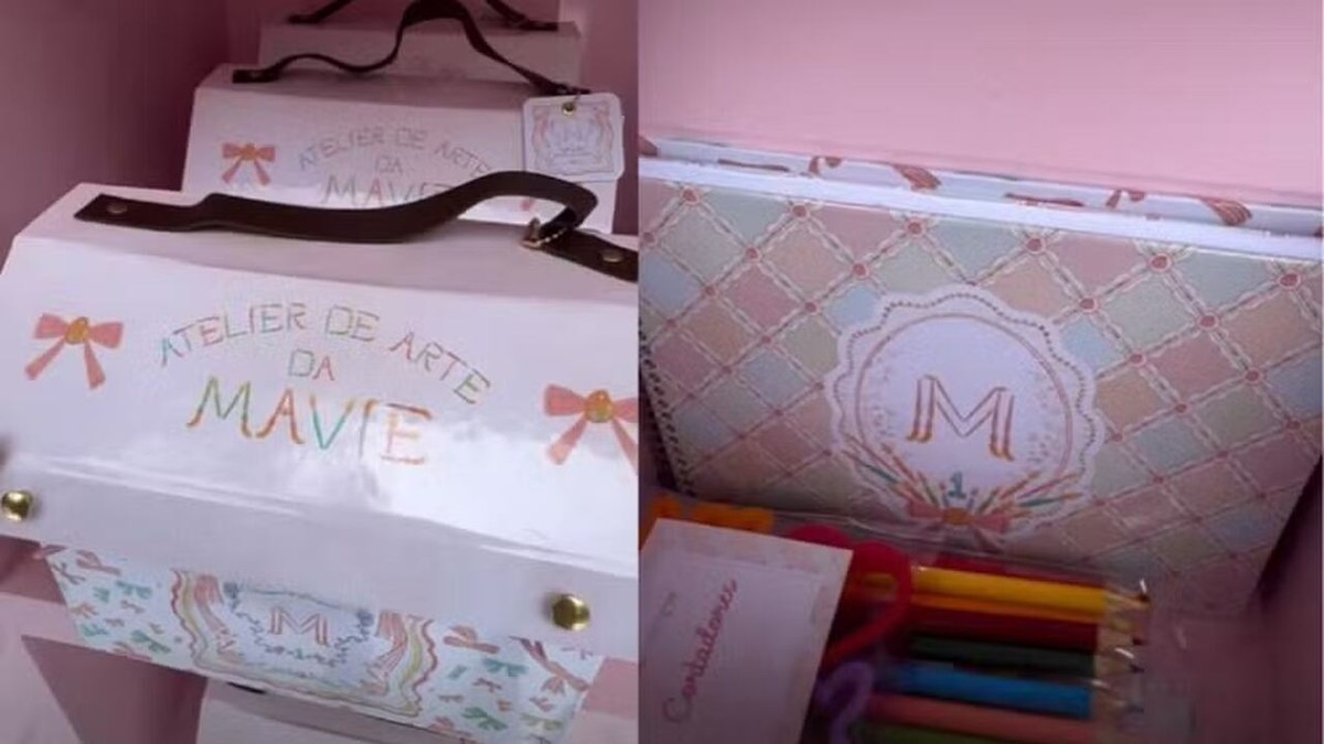 Veja lembrancinhas da festa de Mavie, filha de Neymar e Bruna Biancardi Veja lembrancinhas da festa de Mavie, filha de Neymar e Bruna Biancardi
