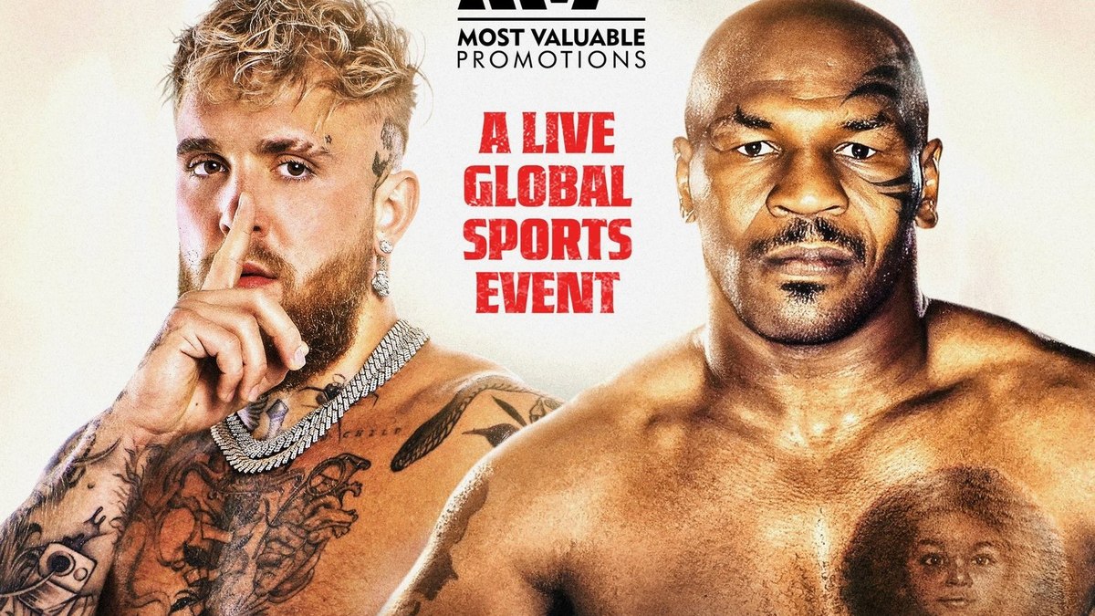 Mike Tyson faz promessa aos filhos e Jake Paul diz que nocauteará lenda do boxe Mike Tyson faz promessa aos filhos e Jake Paul diz que nocauteará lenda do boxe