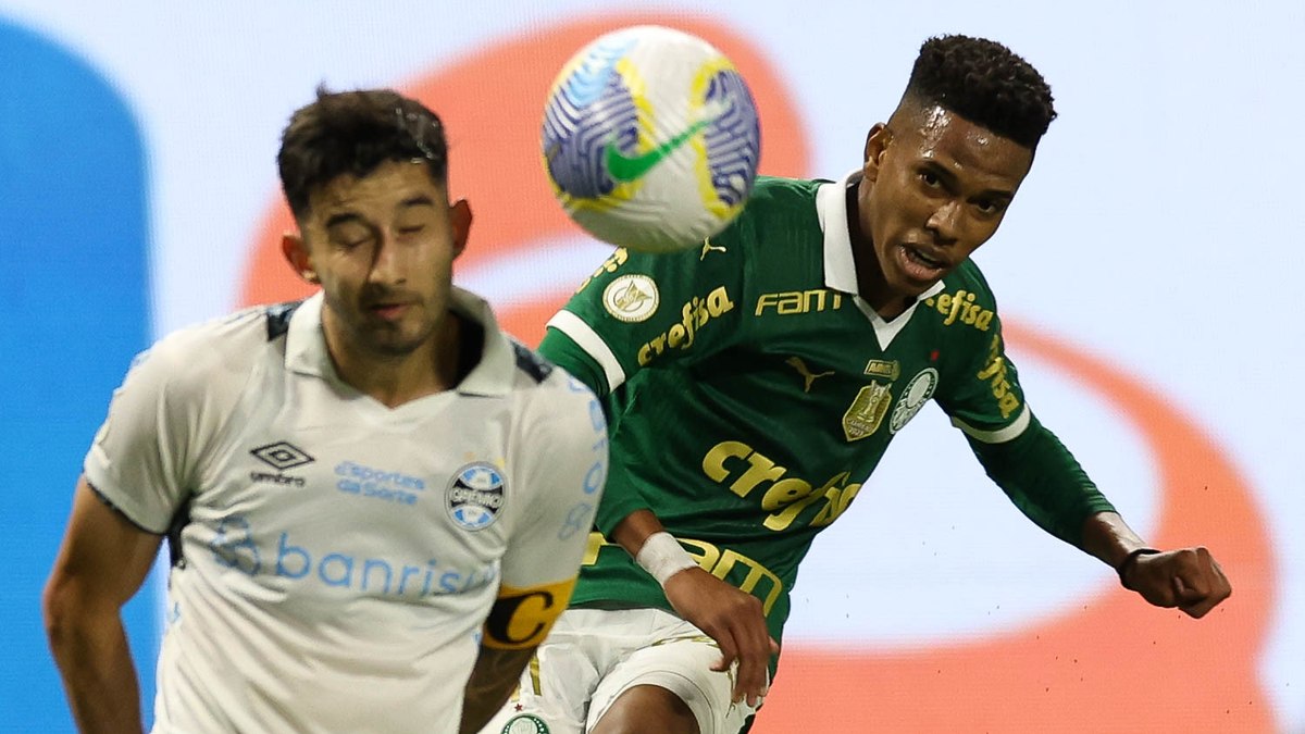 Estêvão marca, Palmeiras vence o Grêmio e encosta no líder Botafogo Estêvão marca, Palmeiras vence o Grêmio e encosta no líder Botafogo