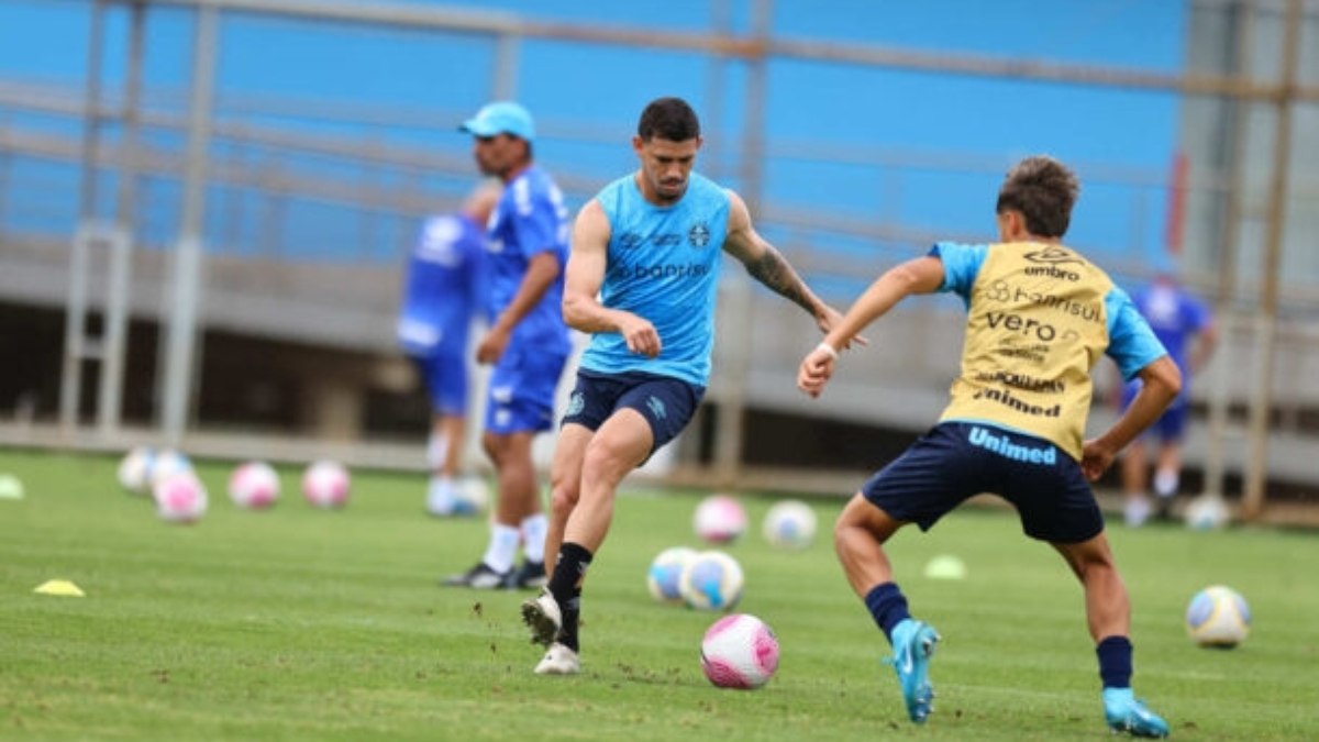 Grêmio não tem folga e já inicia preparação para duelo com o Palmeiras Grêmio não tem folga e já inicia preparação para duelo com o Palmeiras