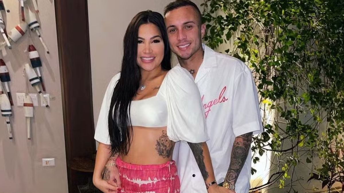 Briga entre Cebolinha e esposa termina com jogador do Flamengo expulso de casa, diz jornal Briga entre Cebolinha e esposa termina com jogador do Flamengo expulso de casa, diz jornal