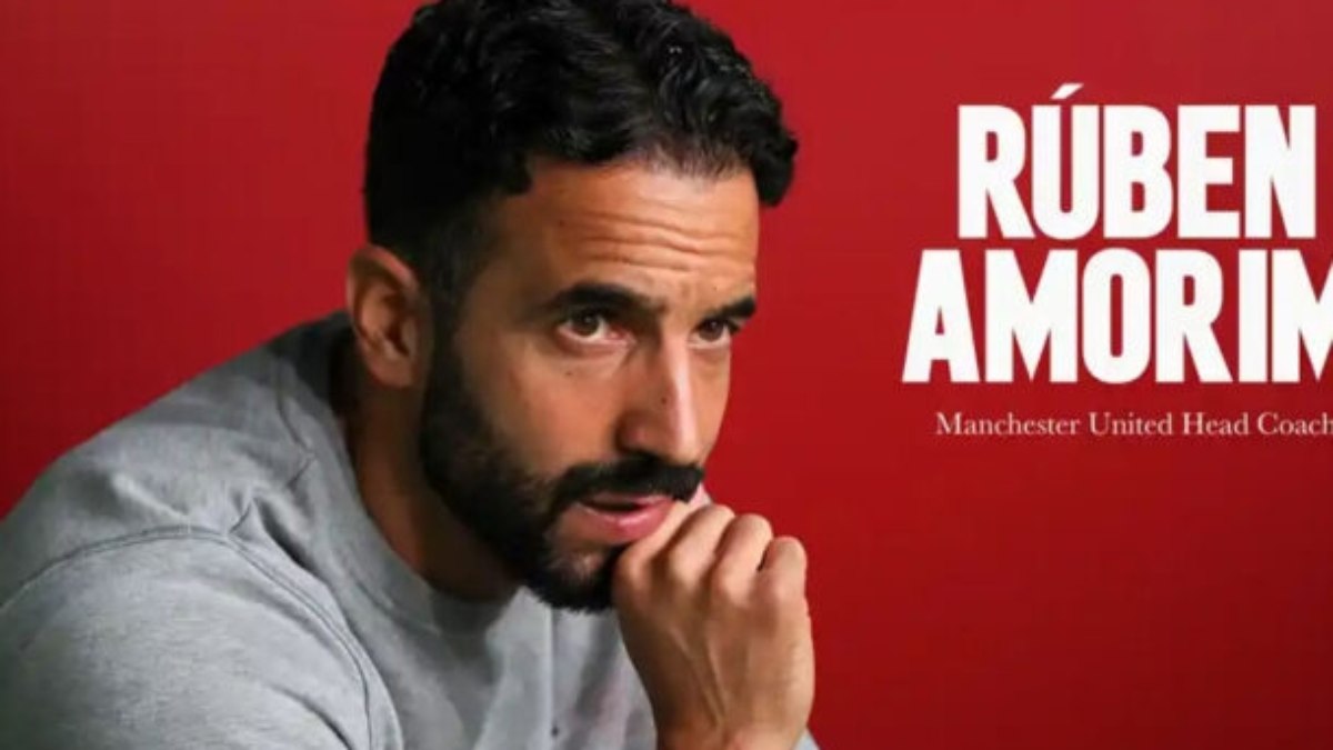 Manchester United anuncia a contratação do técnico Rúben Amorim Manchester United anuncia a contratação do técnico Rúben Amorim