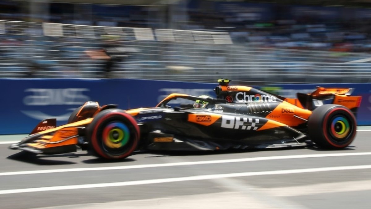 Norris domina treino livre do GP do Brasil; Verstappen perde 5 posições no grid