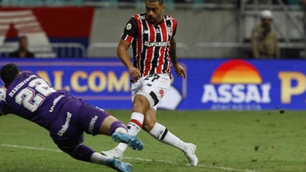 Rato volta a marcar pelo São Paulo após mais de um ano Rato volta a marcar pelo São Paulo após mais de um ano
