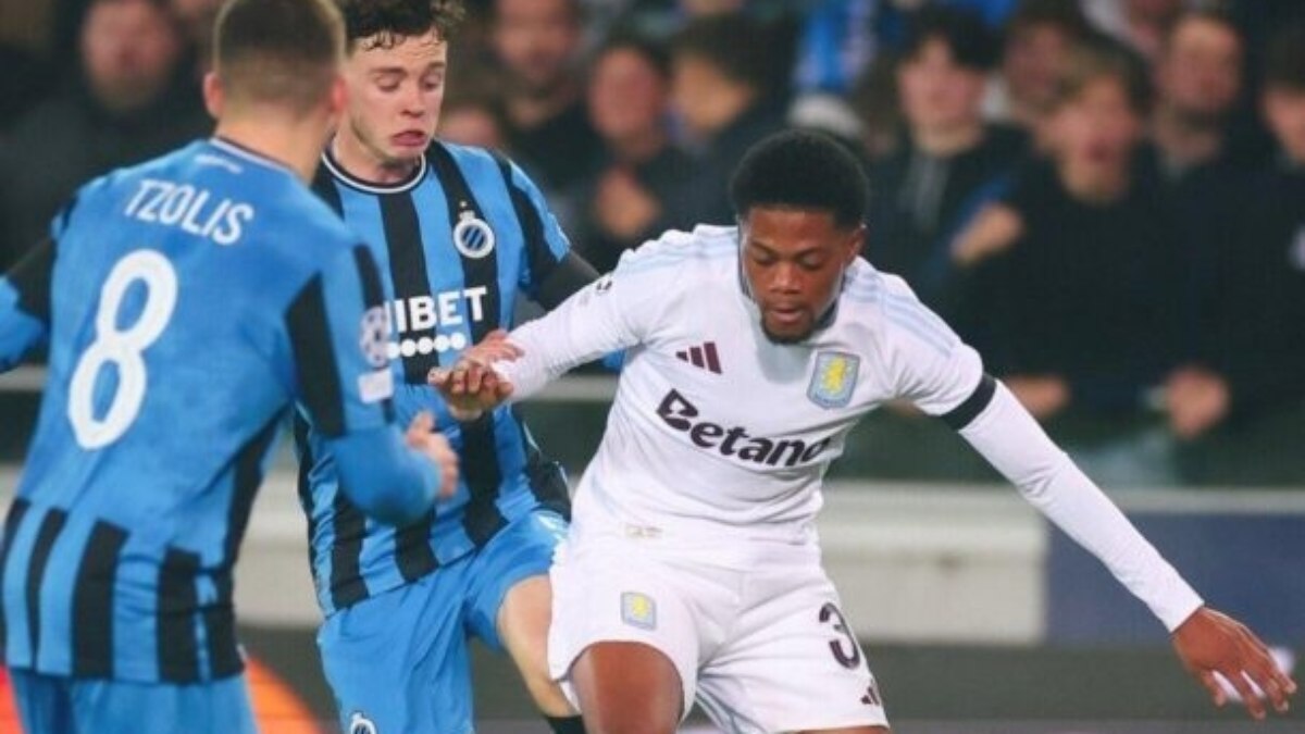 Club Brugge vence Aston Villa com gol após lance bizarro na Champions Club Brugge vence Aston Villa com gol após lance bizarro na Champions