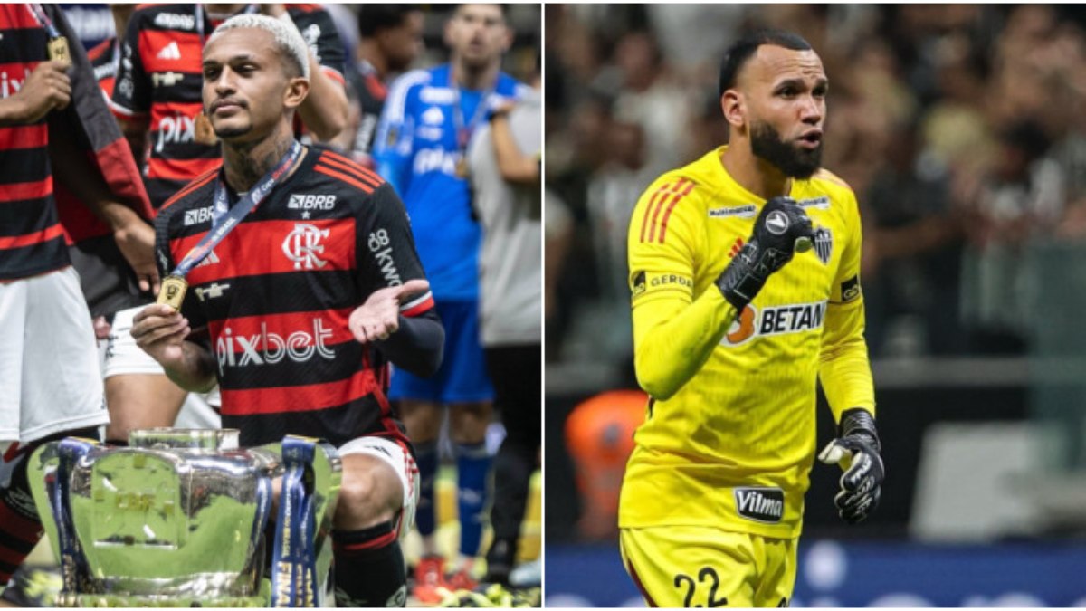 Wesley manda recado e alfineta Éverson após título do Flamengo contra o Atlético Wesley manda recado e alfineta Éverson após título do Flamengo contra o Atlético