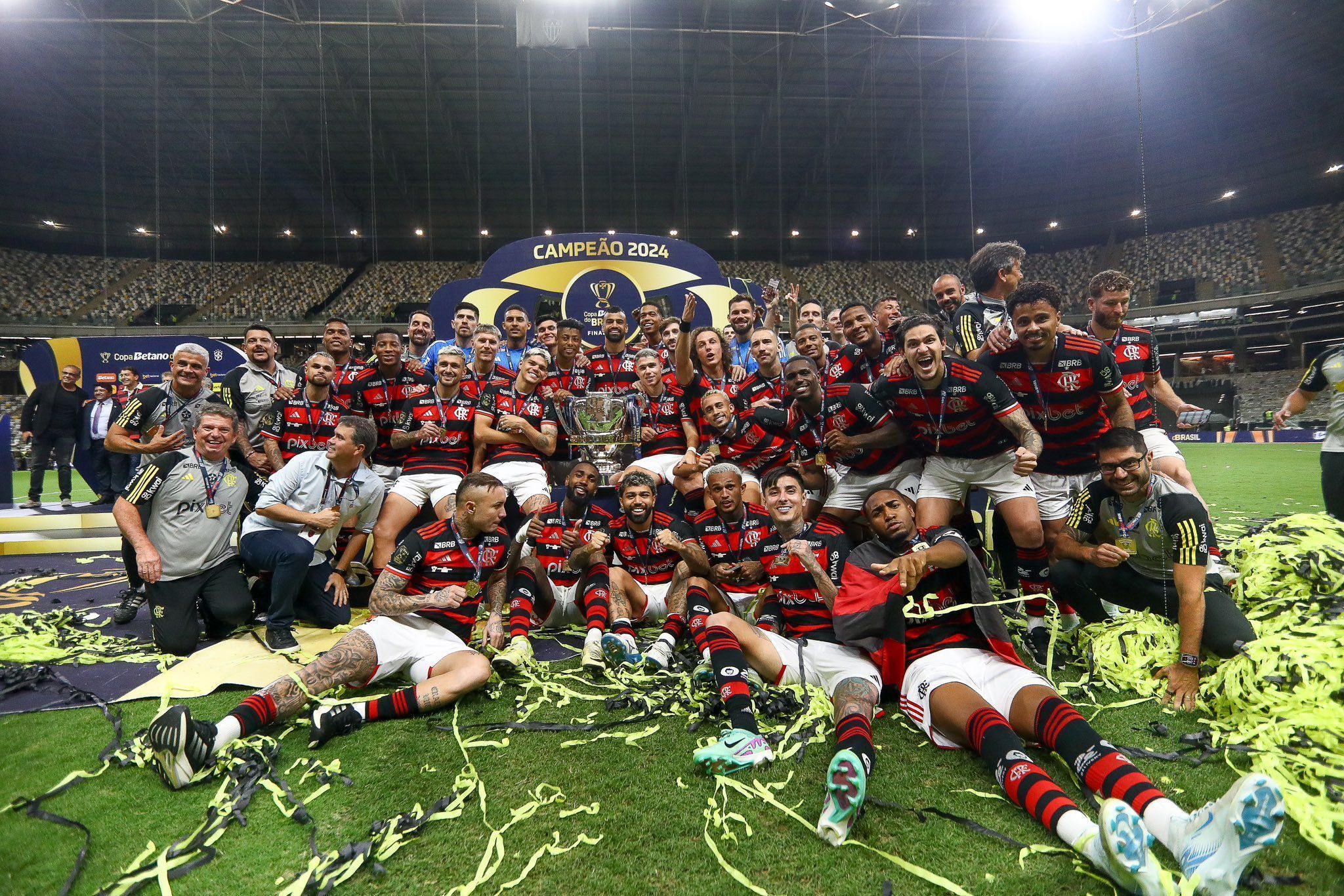 Flamengo garante lugar na Supercopa do Brasil de 2025 e aguarda adversário Flamengo garante lugar na Supercopa do Brasil de 2025 e aguarda adversário