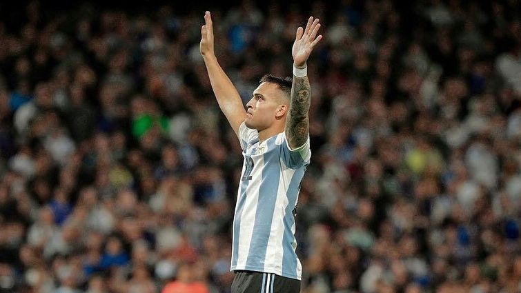 Lautaro Martínez alcança marca de Maradona pela Argentina e termina 2024 em alta Lautaro Martínez alcança marca de Maradona pela Argentina e termina 2024 em alta